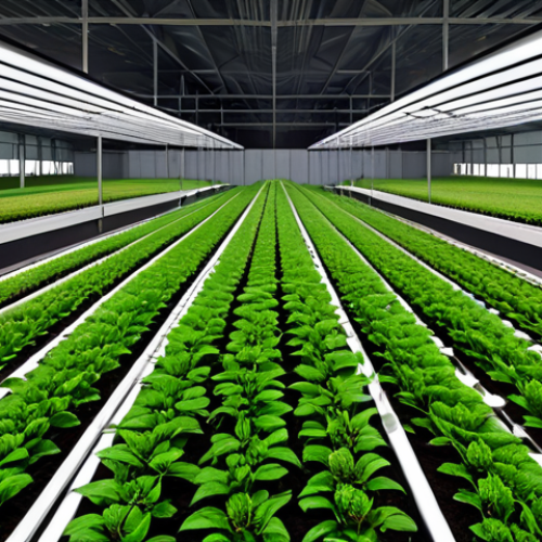 Image Prompt 1: Sustainable Insect Farming Facility**